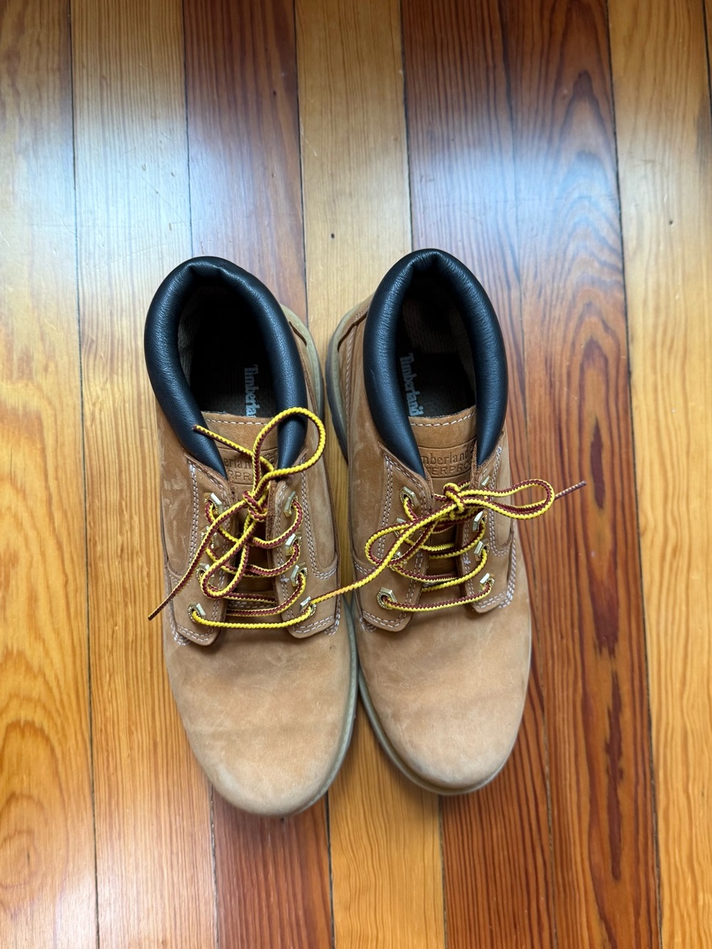 Timberland Classic Tan Suede Lace-Up Boots